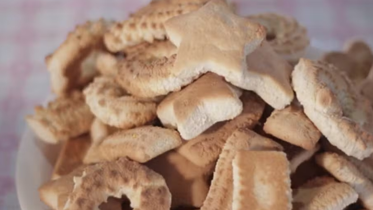 Bolacha Caseira Igual da Vovó Simples, Crocante e Cheia de Amor!