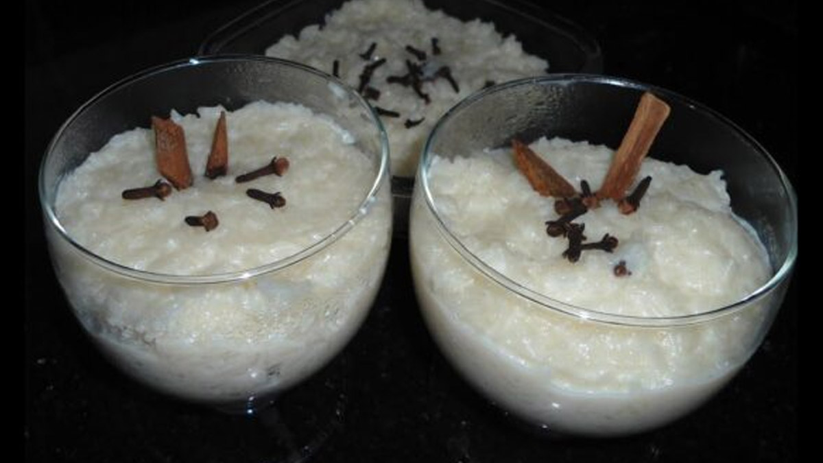 Receita de Arroz Doce com Cravo Cremoso, Aromático e Muito Fácil de Fazer!