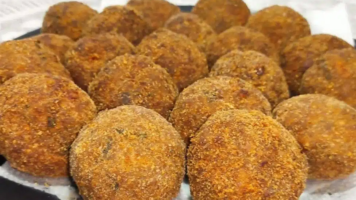 Receita de Bolinho de Carne Crocante Por Fora Sequinho e Por Dentro Muito Saboroso!