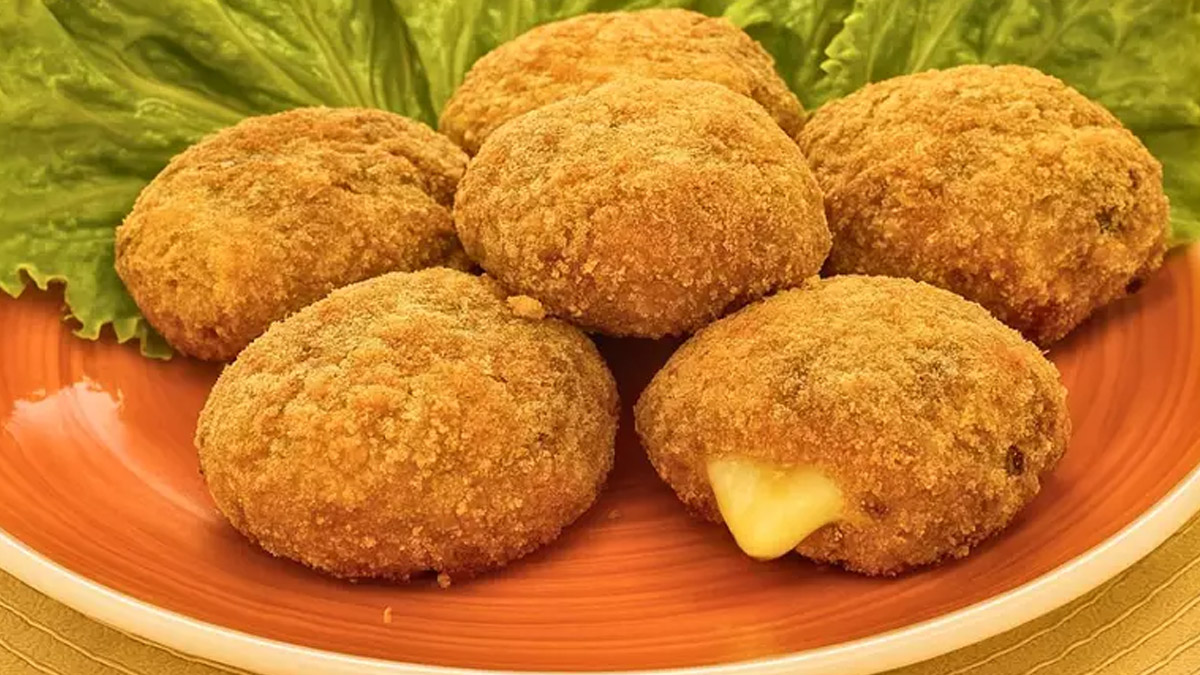 Receita de Polpetone de Berinjela na Airfryer Crocante Por Fora e Cremoso Por Dentro!