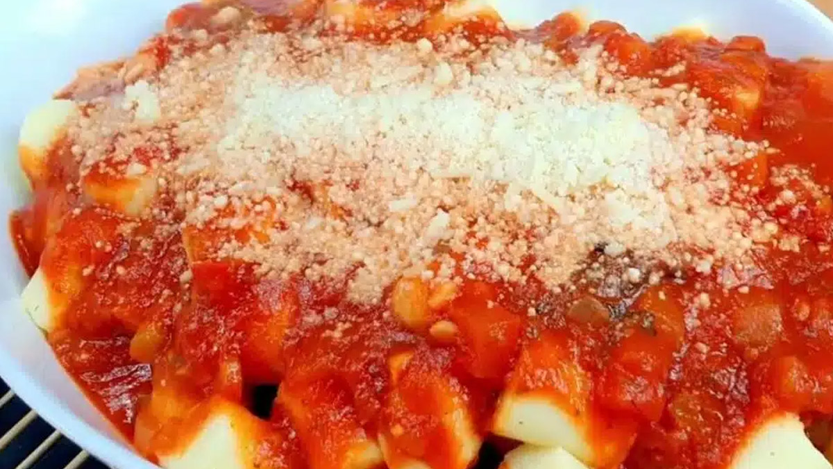 Receita Nhoque de batata