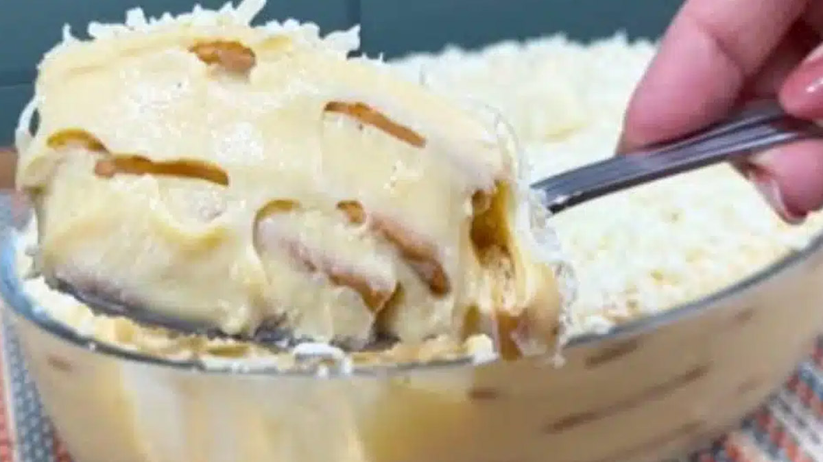 Receita Pavê de maracujá super cremoso