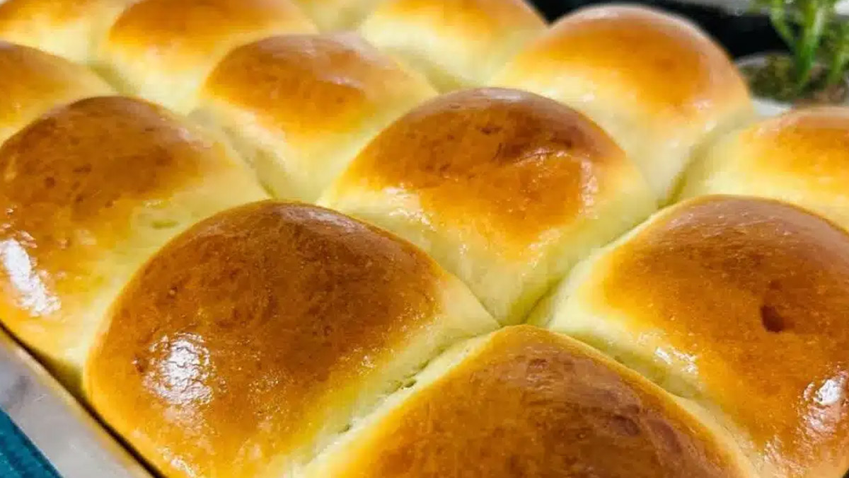 Receita Pão de creme de leite fofinho