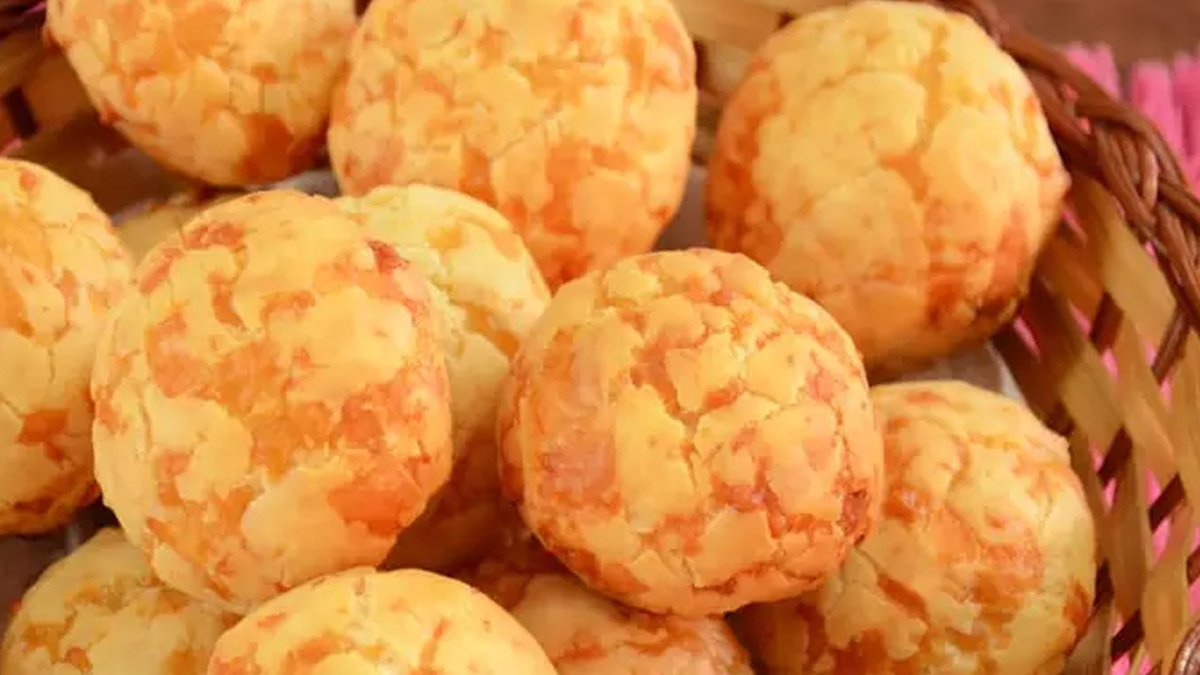 Receita Pão de queijo com 3 ingredientes