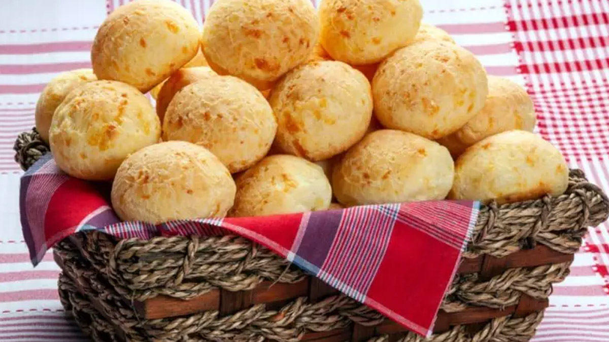 Receita Pão de queijo tradicional