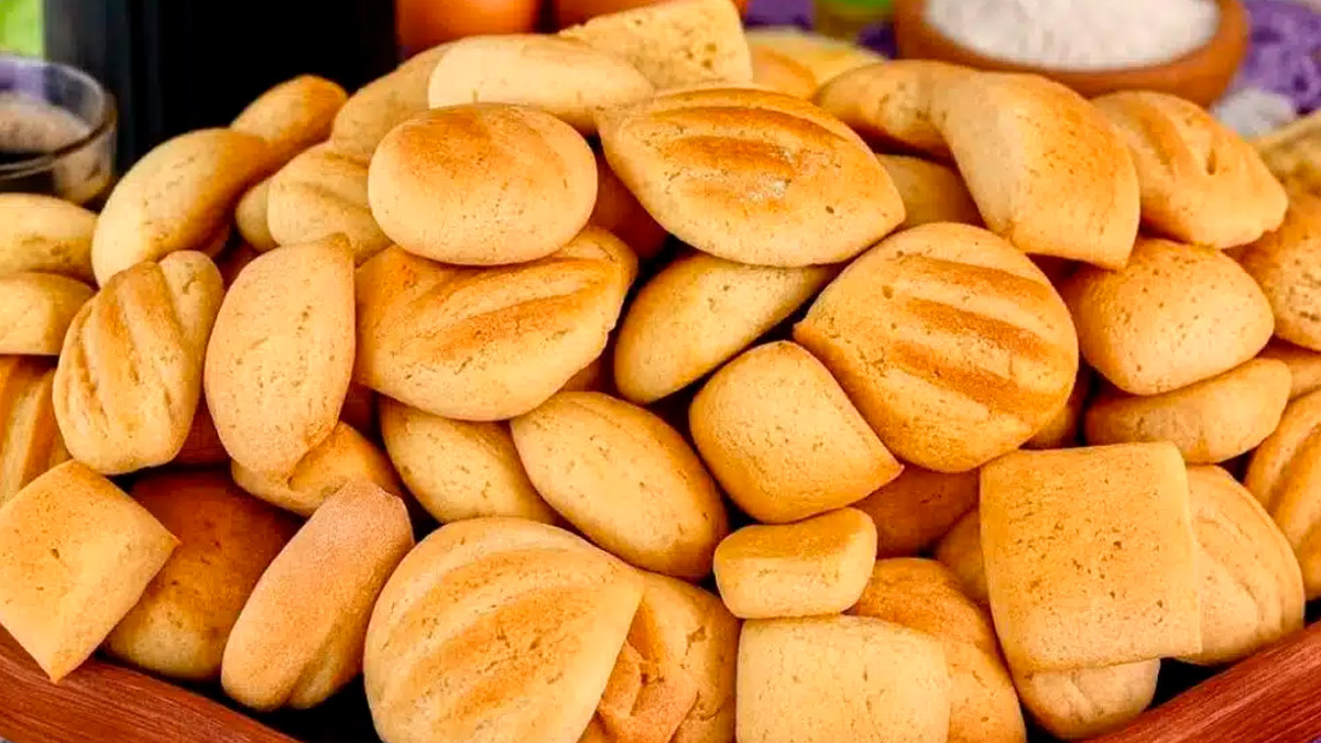 Receita Biscoito de nata simples