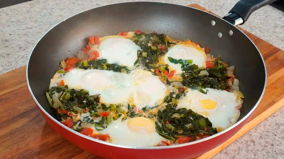 Receita de Couve com Ovos