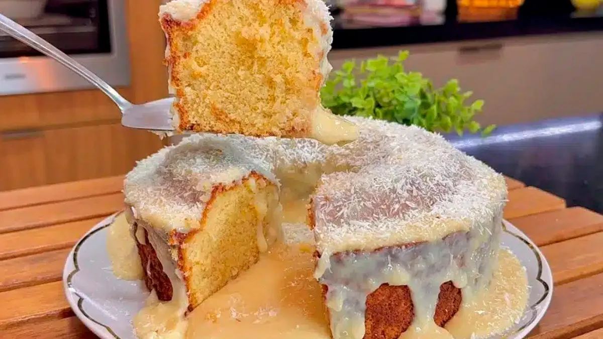 Receita de bolo amanteigado