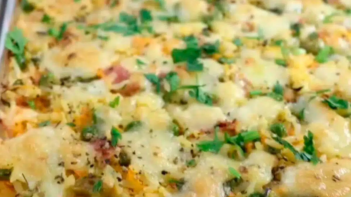 Receita de Arroz de Forno