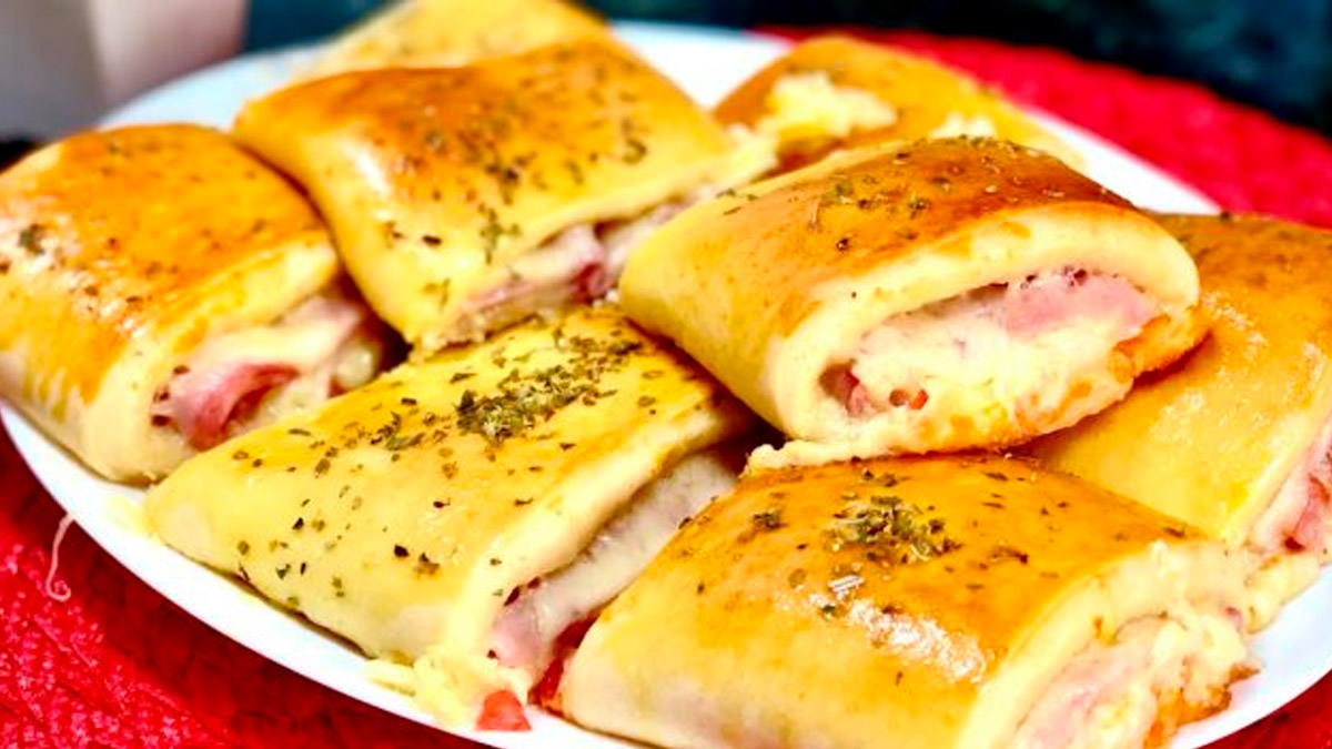 Receita de Joelho de Presunto e Queijo