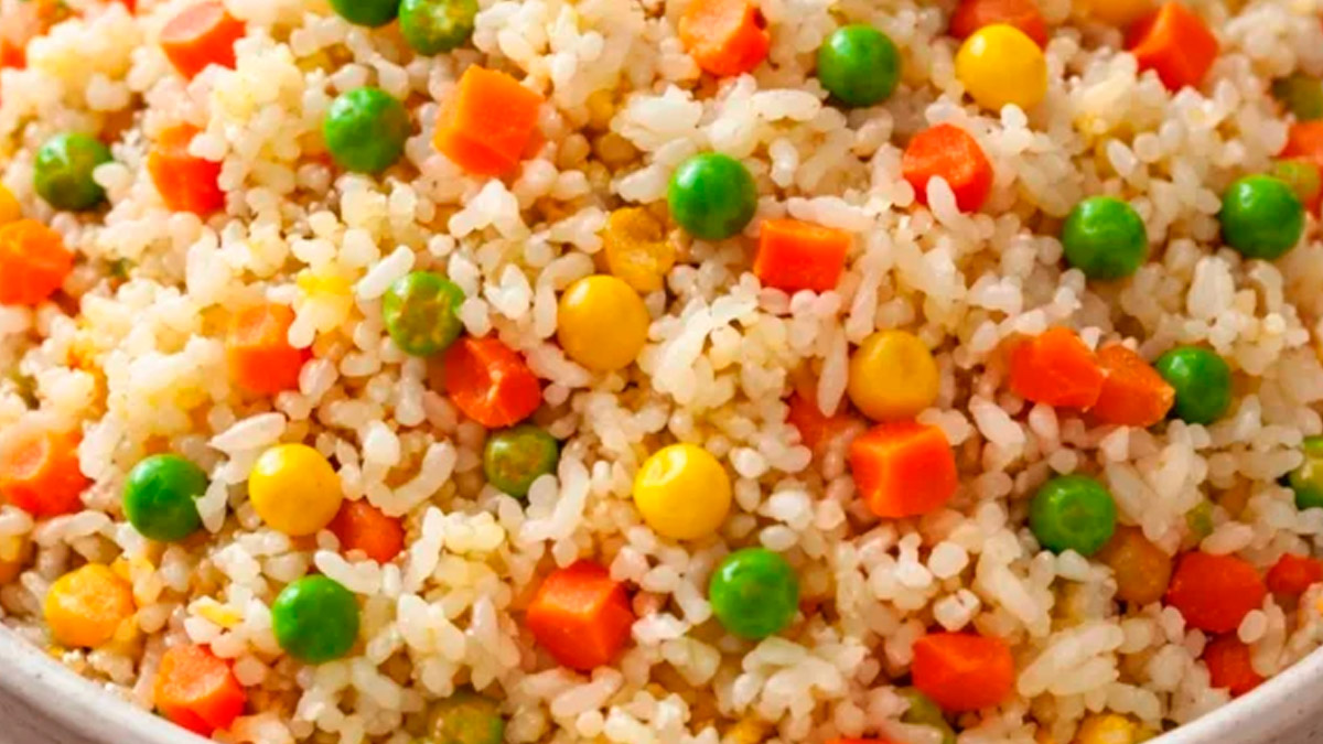 Receita de Arroz à Grega Simples