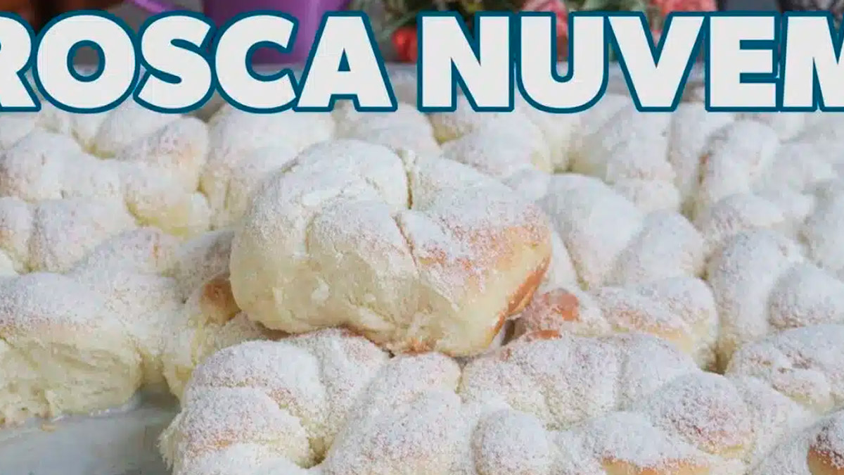 Receita de Rosca Nuvem de Leite Ninho