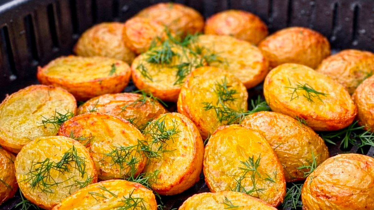 Receita de batata na airfryer