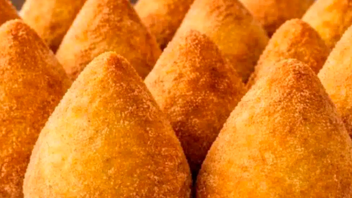 Receita coxinha com pão de forma