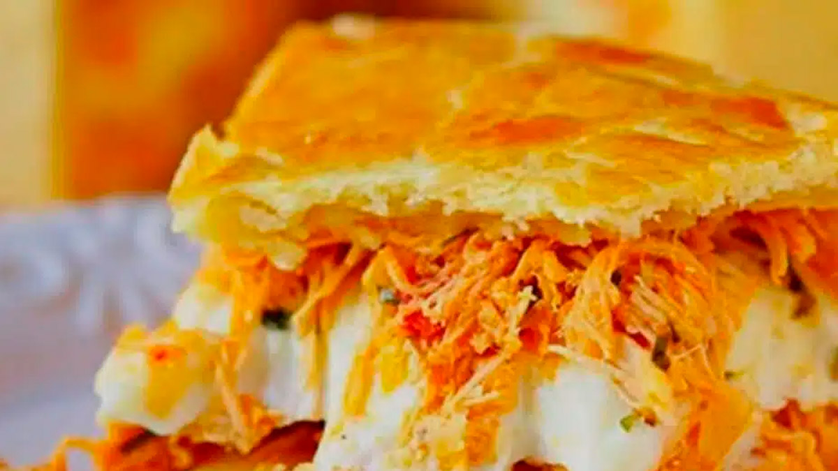 Receita de torta de frango